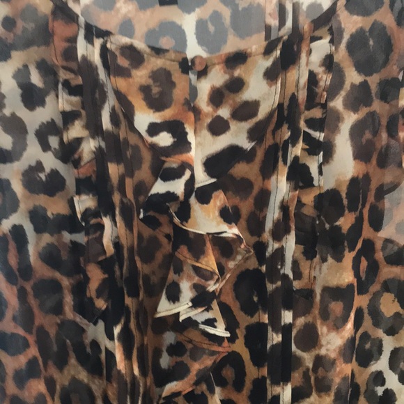 Express leopard print blouse - Picture 2 of 2